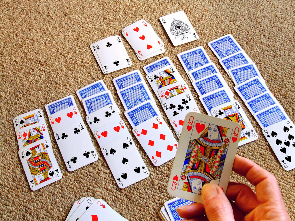 solitaire de cartes traditionnel